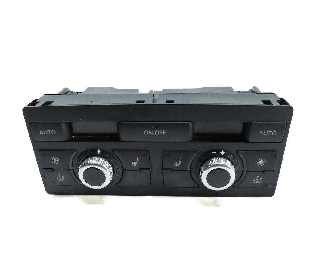 Thumbnail 3: 2010-2012 AUDI Q7 (4L) REAR HEATER A/C TEMPERATURE CONTROL PANEL w/ HEATED SEAT
