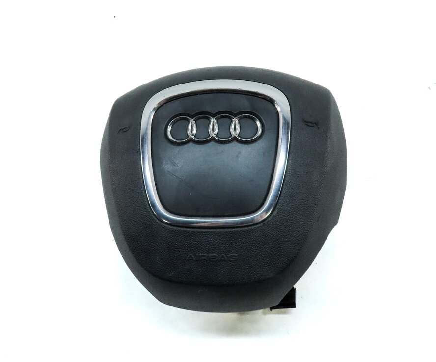 Thumbnail 2: 2007-2010 AUDI Q7 (4L) FRONT LEFT DRIVER STEERING WHEEL AIRBAG AIR BAG (BLACK)