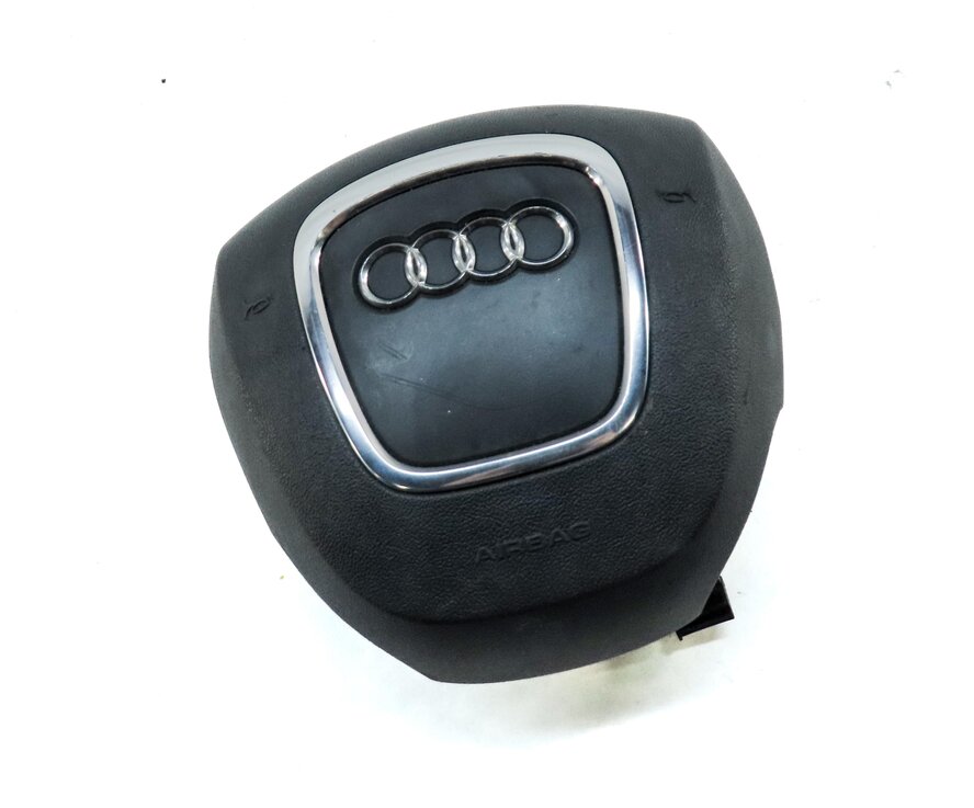 Thumbnail 3: 2007-2010 AUDI Q7 (4L) FRONT LEFT DRIVER STEERING WHEEL AIRBAG AIR BAG (BLACK)