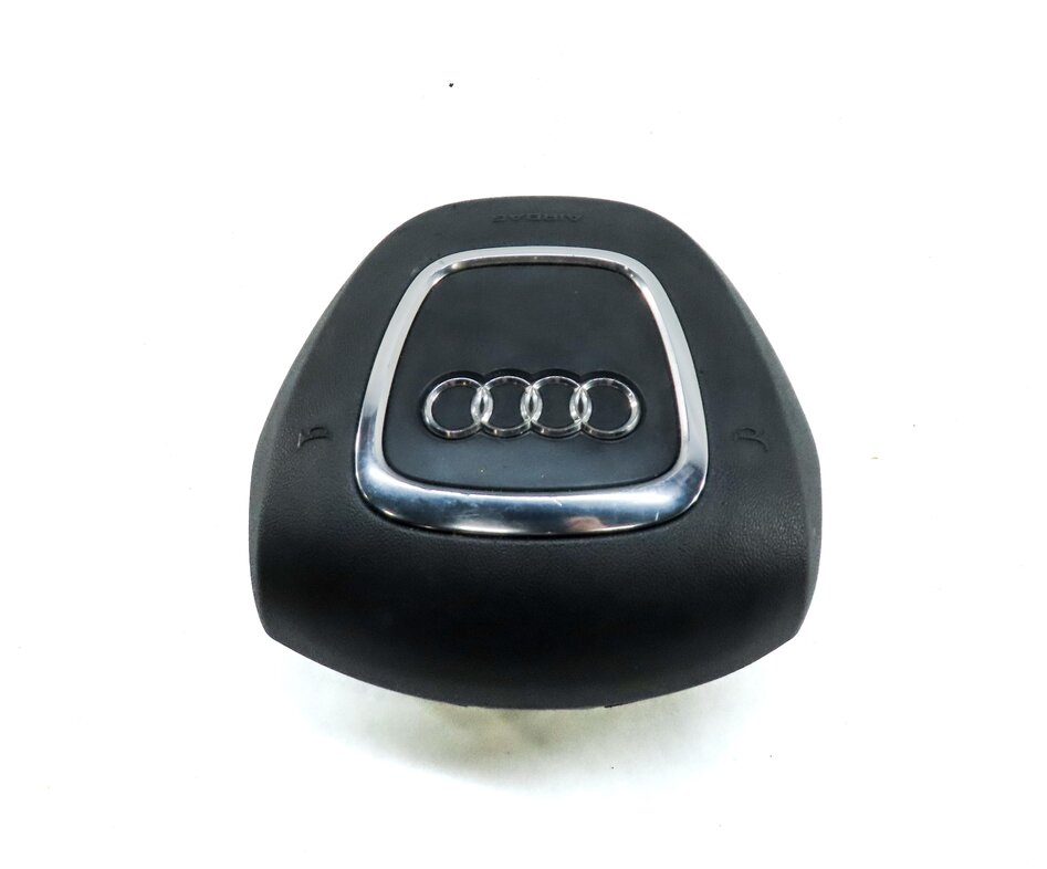 Thumbnail 4: 2007-2010 AUDI Q7 (4L) FRONT LEFT DRIVER STEERING WHEEL AIRBAG AIR BAG (BLACK)