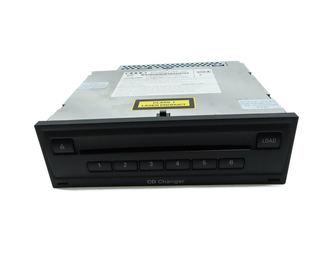 Thumbnail 2: 2007-2011 AUDI Q7 (4L) RADIO STEREO 6 DISC CD CHANGER PLAYER READER DRIVE