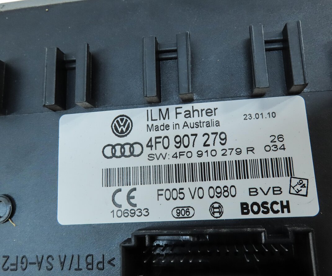 Thumbnail 12: 2010 AUDI Q7 (4L) 3.0L CATA TDI DIESEL ENGINE ECM BCM IMMOBILIZER MODULE KEY SET