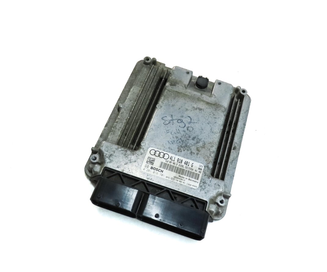 Thumbnail 16: 2010 AUDI Q7 (4L) 3.0L CATA TDI DIESEL ENGINE ECM BCM IMMOBILIZER MODULE KEY SET