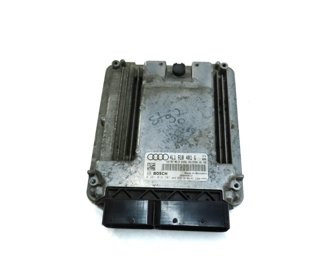 Thumbnail 17: 2010 AUDI Q7 (4L) 3.0L CATA TDI DIESEL ENGINE ECM BCM IMMOBILIZER MODULE KEY SET