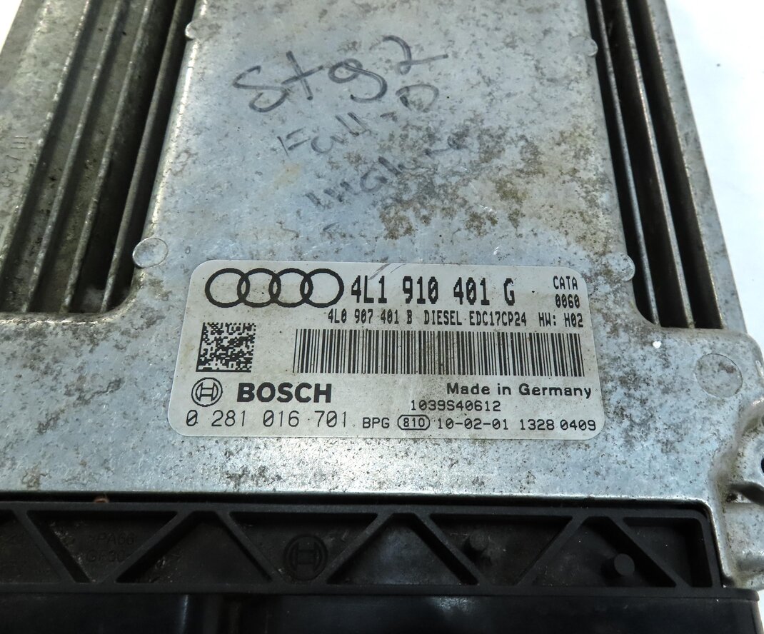 Thumbnail 18: 2010 AUDI Q7 (4L) 3.0L CATA TDI DIESEL ENGINE ECM BCM IMMOBILIZER MODULE KEY SET