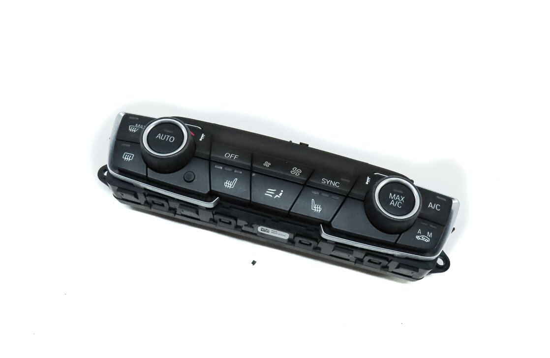2016-2020 BMW X1 X2 (F39 F48) FRONT HEATER A/C TEMPERATURE CLIMATE CONTROL PANEL