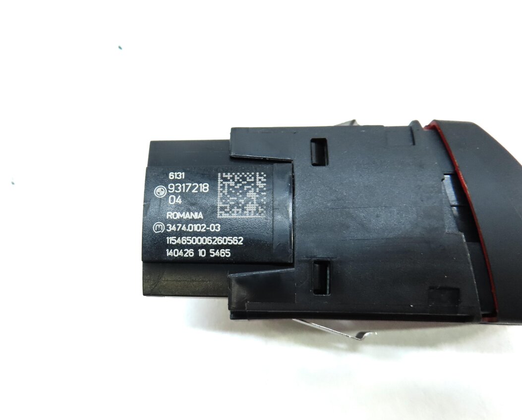 Thumbnail 4: 2016 BMW X1 (F48) FRONT DASH HAZARD SWITCH PUSH BUTTON 61319317218