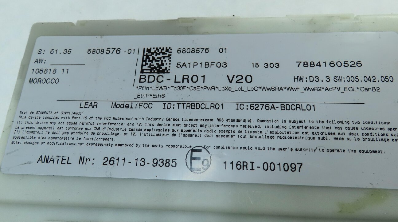 Thumbnail 11: 2016-2018 BMW X1 X2 (F39 F48) MINI COOPER CLUBMAN - 2.0L DME BCM MODULE KEY SET