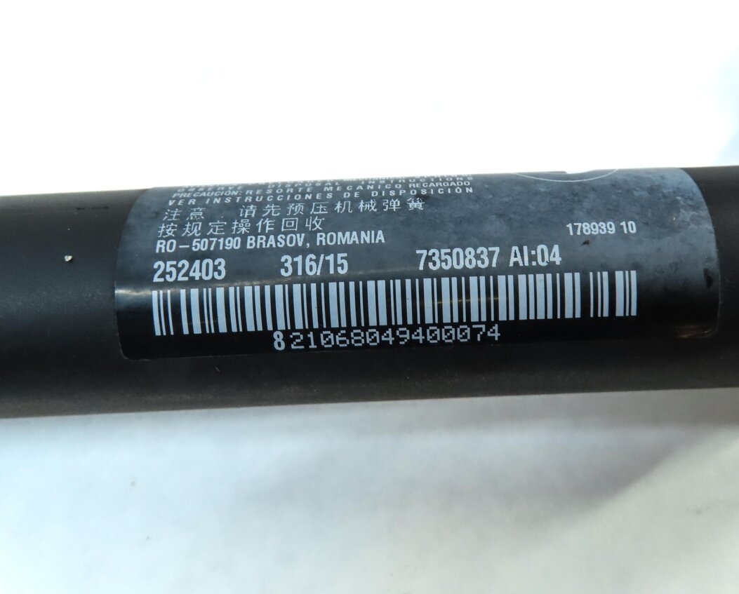 Thumbnail 7: 16-17 BMW X1 (F48) REAR LEFT & RIGHT ELECTRIC TRUNK OPEN CLOSE ASSIST SHOCK SET2