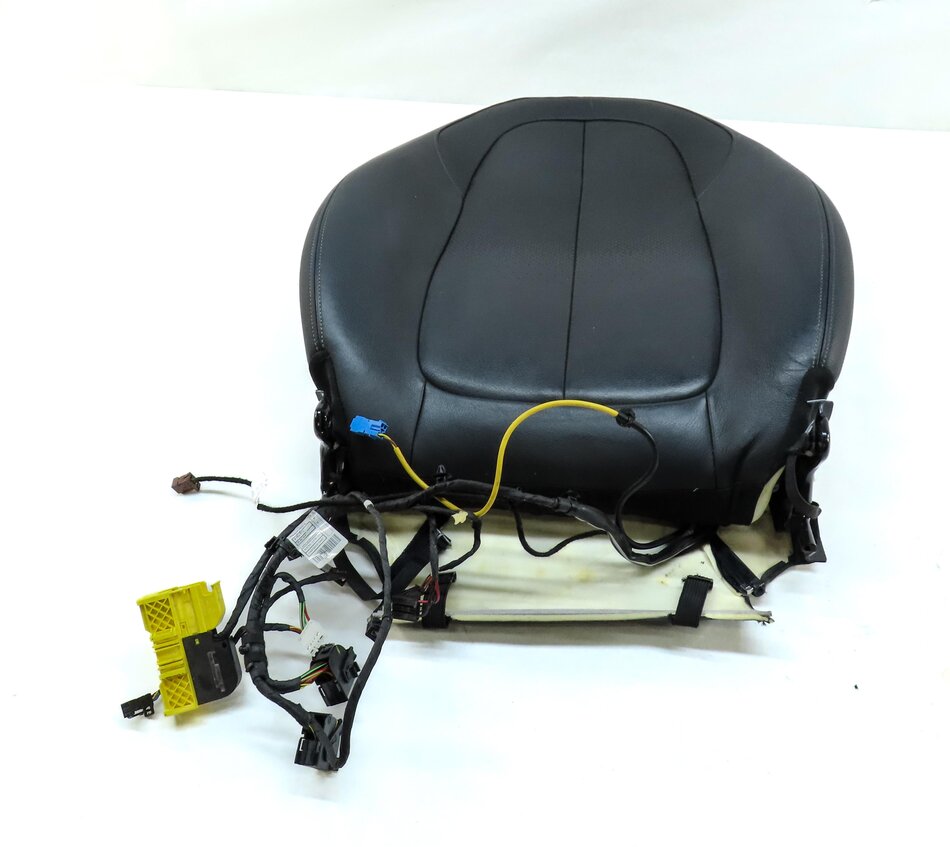 Thumbnail 2: 2016 BMW X1 (F48) FRONT LEFT UPPER STANDARD HEAT SEAT CUSHION (BLACK PERFORATED)