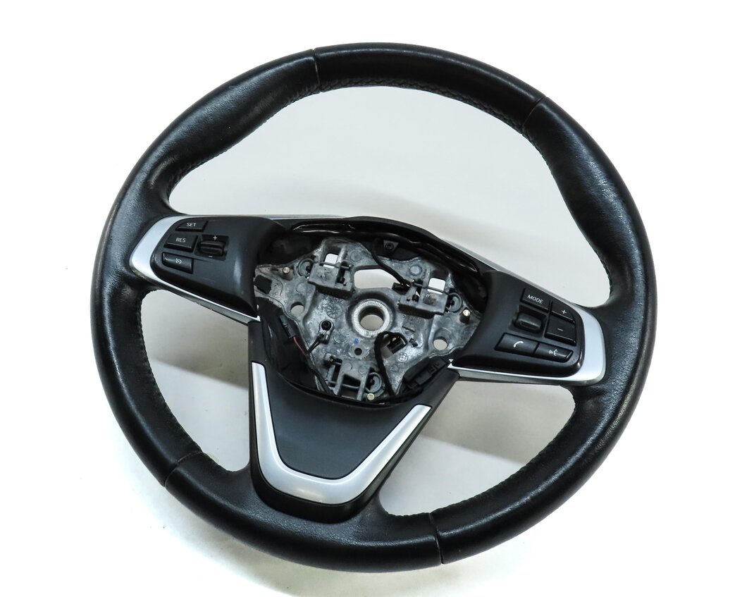 16-23 BMW X1 X2 (F48 F39) 3 SPOKE HEATED STEERING WHEEL & SWITCH BUTTONS (BLACK)