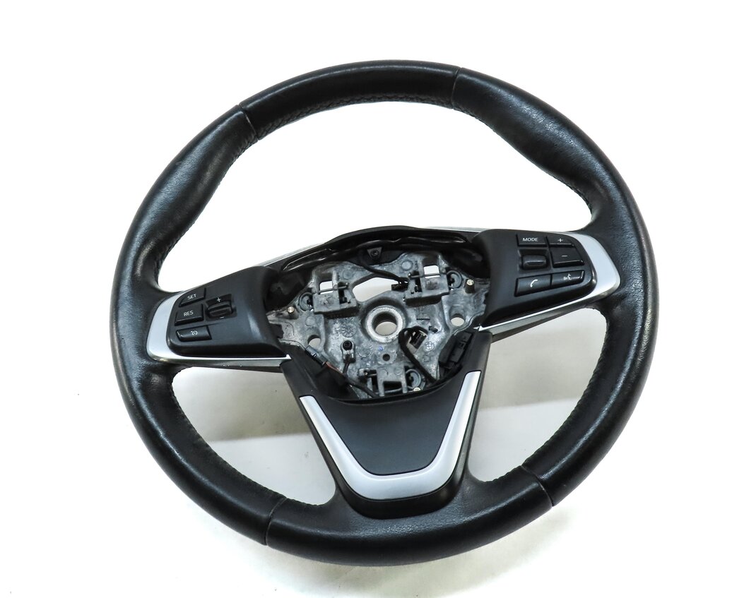 Thumbnail 5: 16-23 BMW X1 X2 (F48 F39) 3 SPOKE HEATED STEERING WHEEL & SWITCH BUTTONS (BLACK)