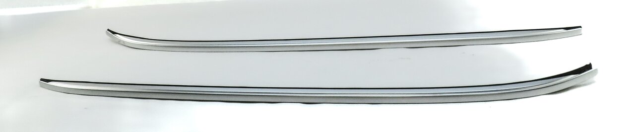 Thumbnail 2: 2016 BMW X1 (F48) FRONT TO BACK LEFT & RIGHT CARGO ROOF RACK RAIL SET 2 (SILVER)