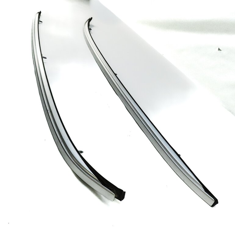 Thumbnail 3: 2016 BMW X1 (F48) FRONT TO BACK LEFT & RIGHT CARGO ROOF RACK RAIL SET 2 (SILVER)
