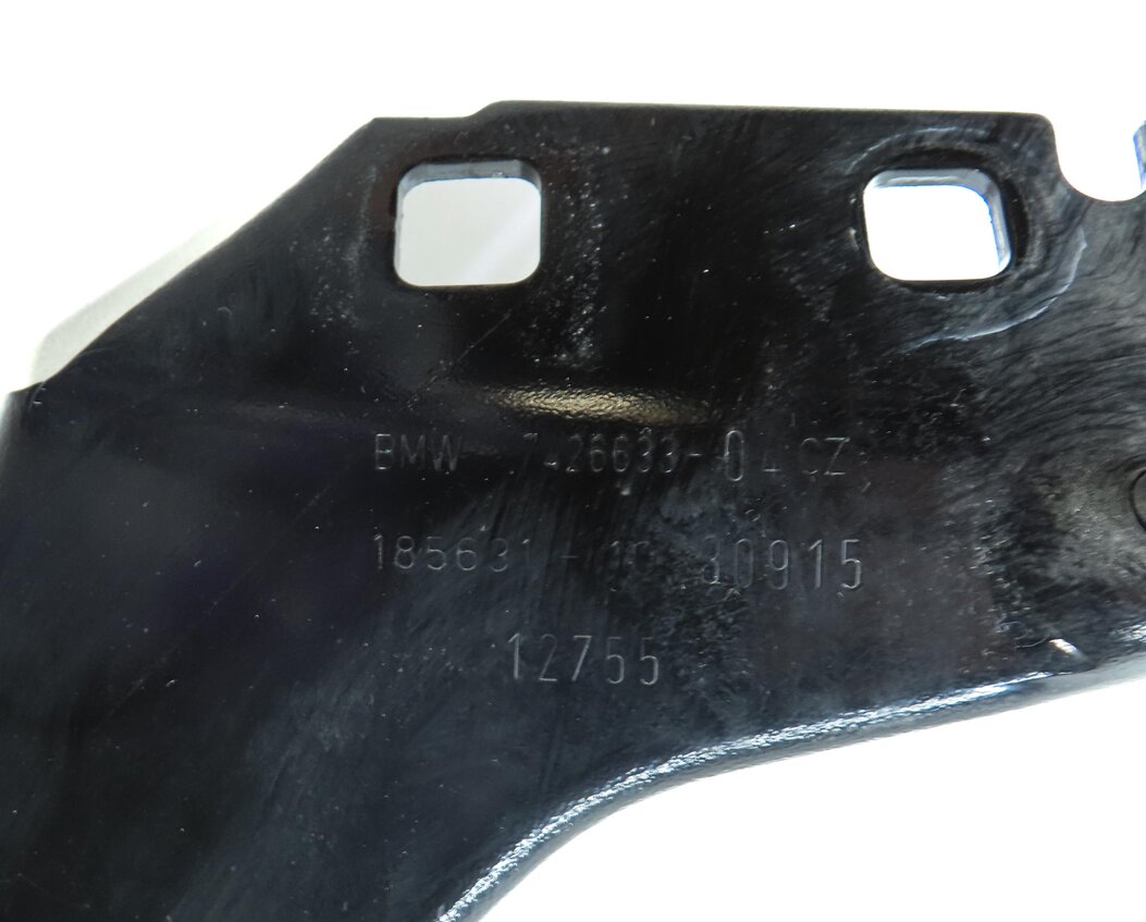 Thumbnail 6: 2016 BMW X1 (F48) FRONT LEFT DRIVER HEADLIGHT SUPPORT MOUNT BRACKET (BLACK)