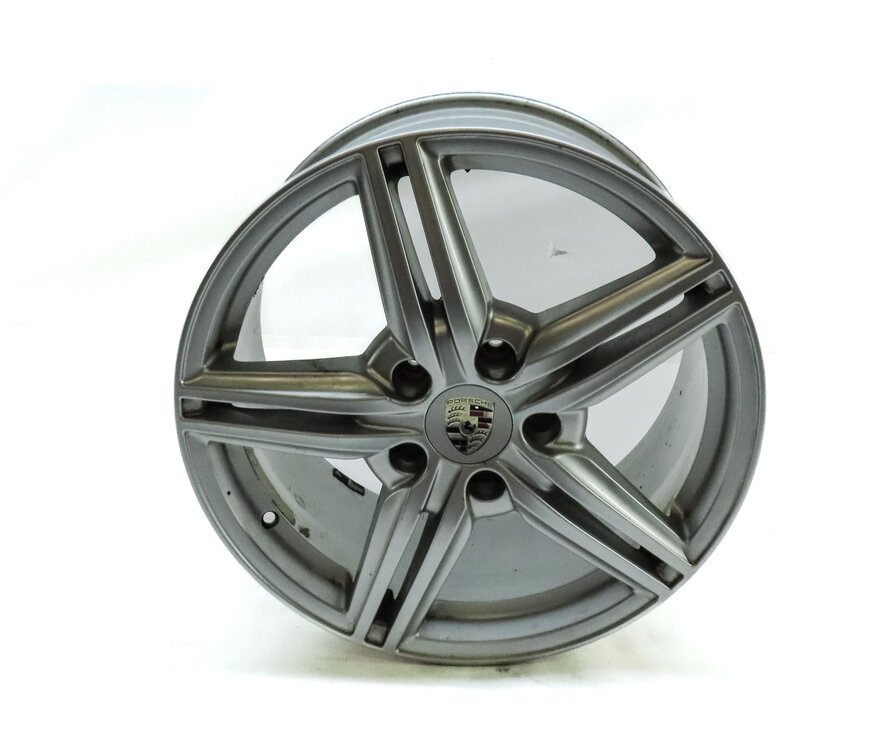 2011-2018 PORSCHE CAYENNE (958) 19x8.5 - ALUMINUM ALLOY 5 DOUBLE SPOKE WHEEL RIM