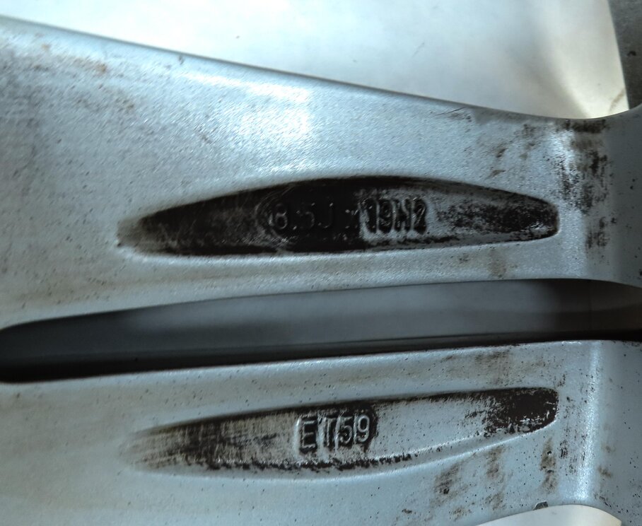 Thumbnail 5: 2011-2018 PORSCHE CAYENNE (958) 19x8.5 - ALUMINUM ALLOY 5 DOUBLE SPOKE WHEEL RIM