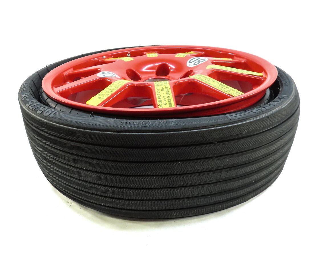 Thumbnail 3: 2003-2012 PORSCHE CAYENNE (955 957 958) 18x6.5 COLLAPSIBLE SPARE TIRE w/ RIM