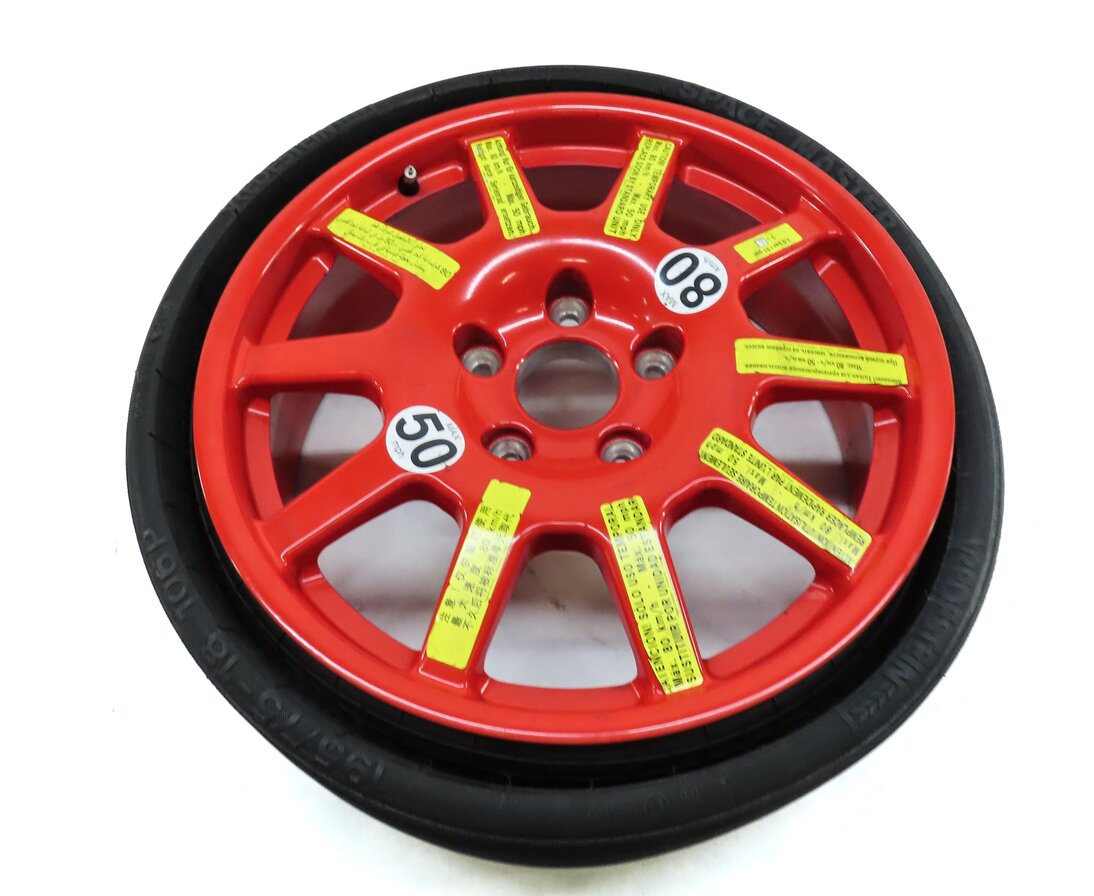 Thumbnail 4: 2003-2012 PORSCHE CAYENNE (955 957 958) 18x6.5 COLLAPSIBLE SPARE TIRE w/ RIM