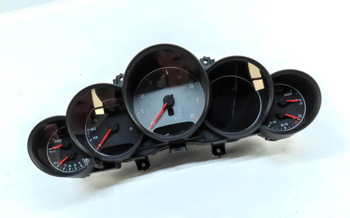 Thumbnail 5: 11-12 PORSCHE CAYENNE 958 4.8L NON-TURBO SPEEDOMETER COMPASS NAVIGATION MPH 92k