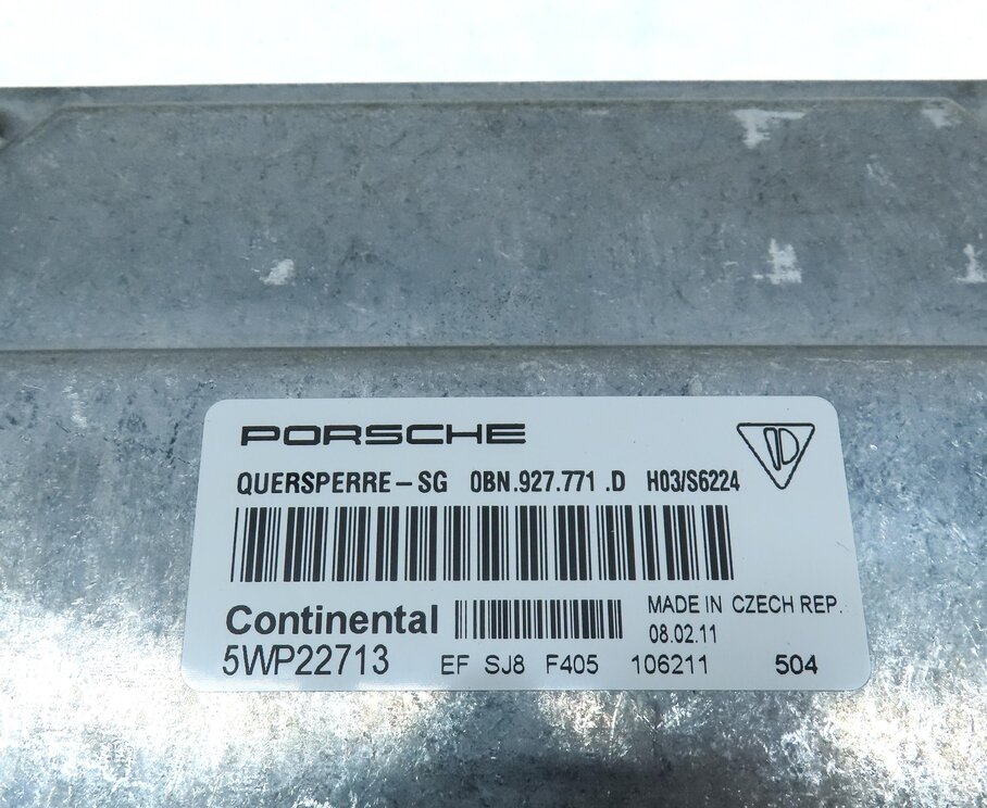Thumbnail 3: 2011 PORSCHE CAYENNE (958) 4.8L NON-TURBO DIFFERENTIAL LOCK CONTROL MODULE