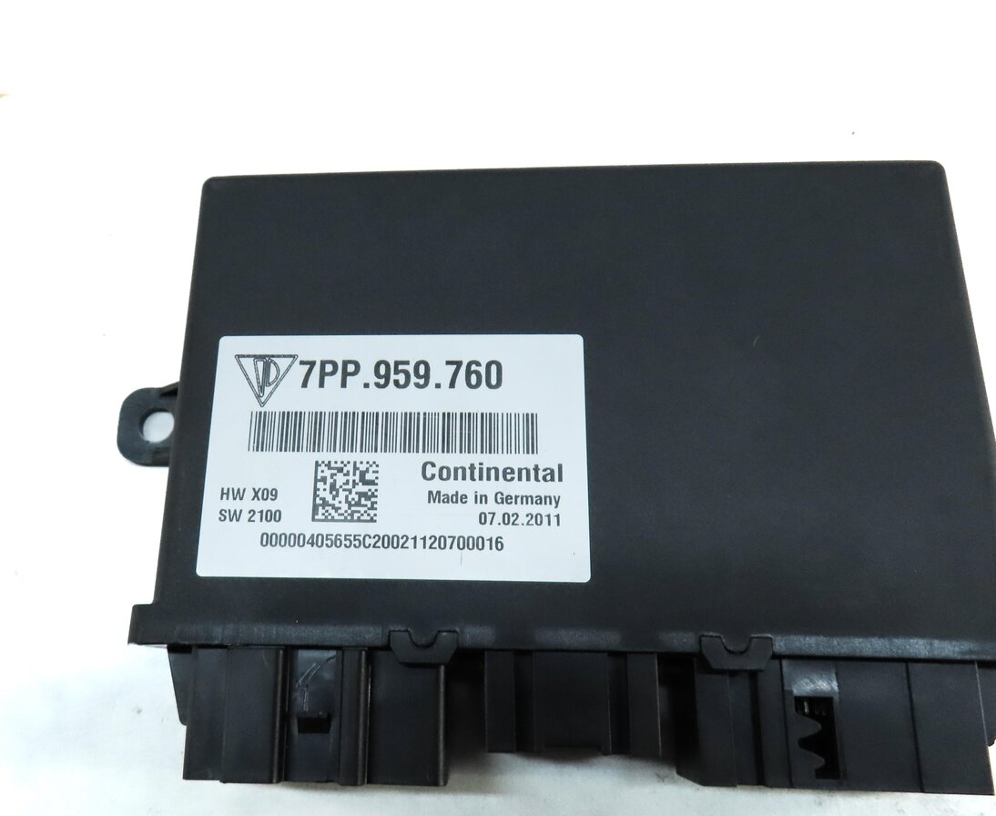 Thumbnail 3: 2011 PORSCHE CAYENNE (958) FRONT LEFT OR RIGHT SEAT CONTROL MODULE 7PP959760