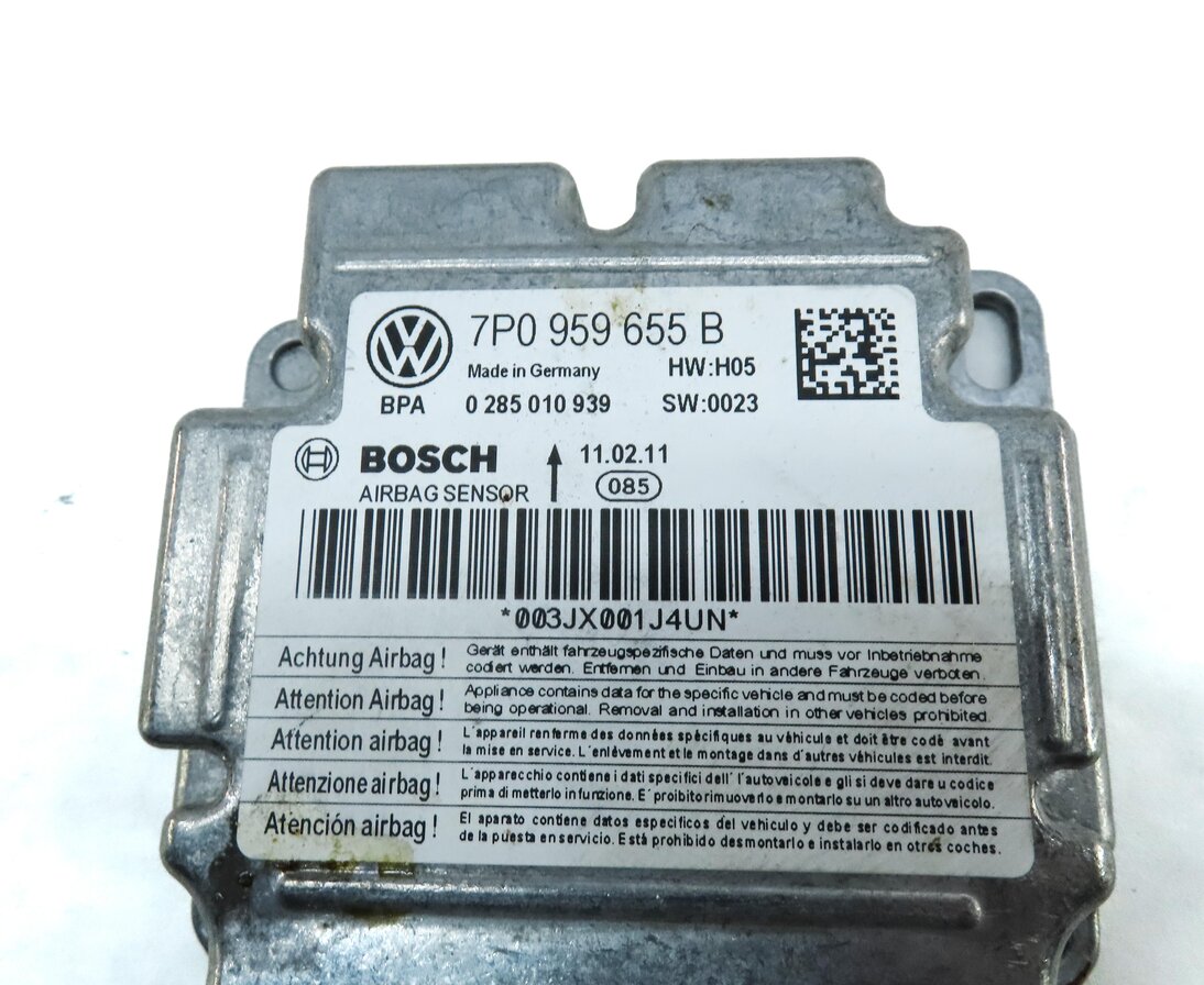 Thumbnail 3: 2011-2014 PORSCHE CAYENNE (958) SRS BAG CONTROL MODULE