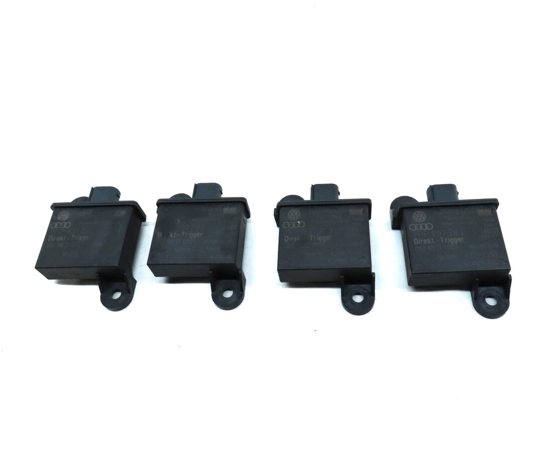 Thumbnail 2: 2011 PORSCHE CAYENNE 958 TIRE PRESSURE MONITORING TPMS TRANSMITTER ANTENNA SET 4