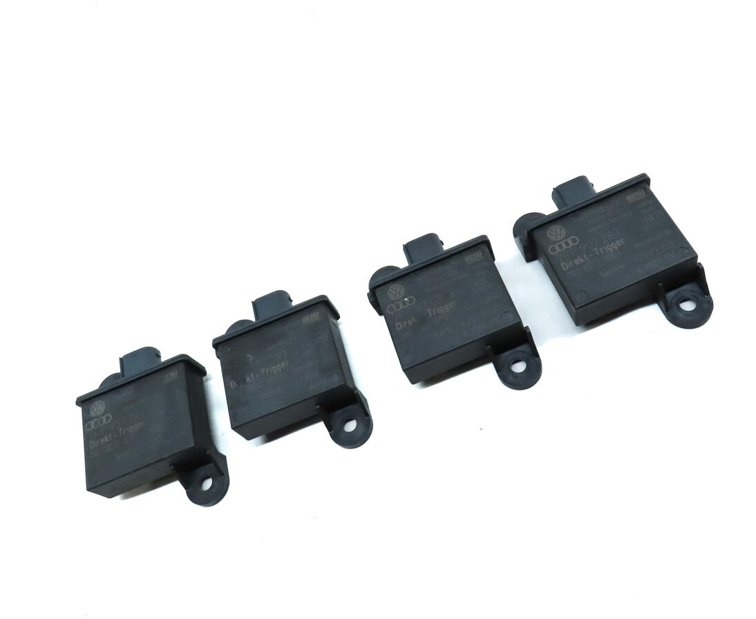 Thumbnail 3: 2011 PORSCHE CAYENNE 958 TIRE PRESSURE MONITORING TPMS TRANSMITTER ANTENNA SET 4