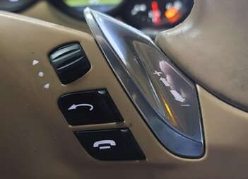 Thumbnail 3: 2010-2016 PORSCHE CAYENNE PANAMERA (958 970 G1) 3-SPOKE STEERING WHEEL (BEIGE)