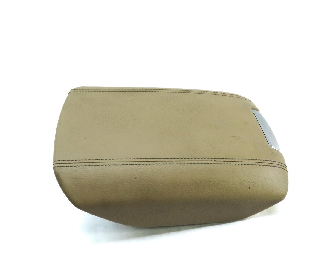 Thumbnail 4: 11-18 PORSCHE CAYENNE (958) FRONT CENTER CONSOLE ARMREST ARM REST LID (BEIGE)
