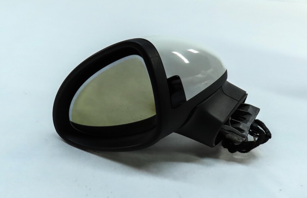 Thumbnail 3: 11-14 PORSCHE CAYENNE (958) LEFT P-FOLD AUTODIM BLIND SPOT MIRROR (SAND WHITE)
