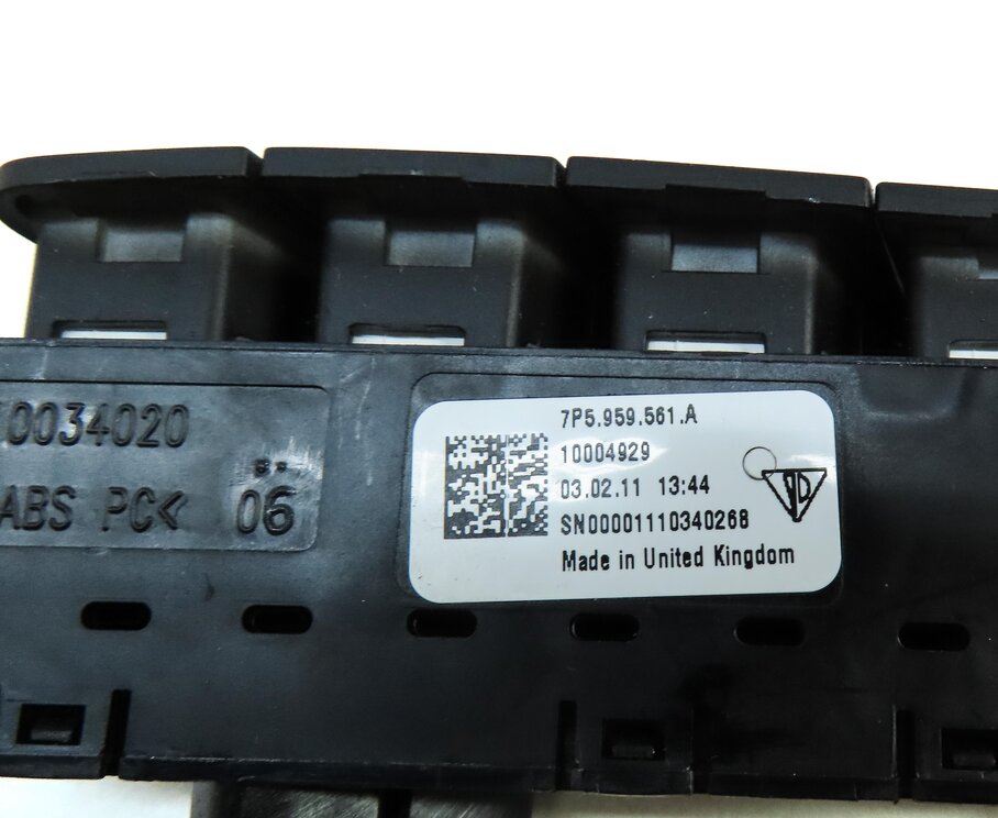 Thumbnail 5: 2011 PORSCHE CAYENNE (958) FRONT RIGHT PASSENGER SEAT MEMORY SWITCH 7P5959561A