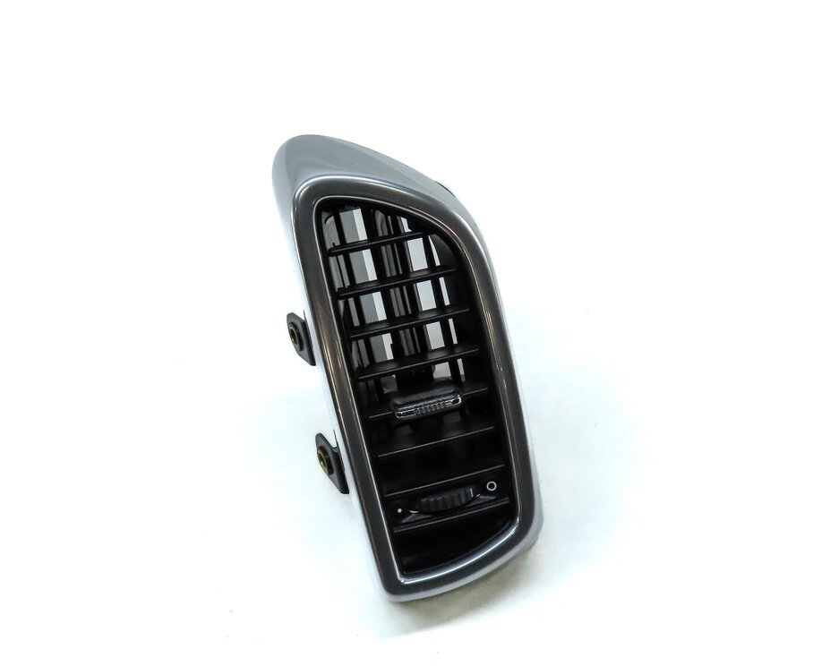 2011 PORSCHE CAYENNE 958 FRONT LEFT DRIVER DASH A/C HEATER AIR VENT BLACK SILVER