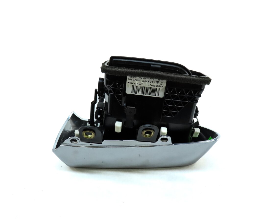 Thumbnail 4: 2011 PORSCHE CAYENNE 958 FRONT LEFT DRIVER DASH A/C HEATER AIR VENT BLACK SILVER