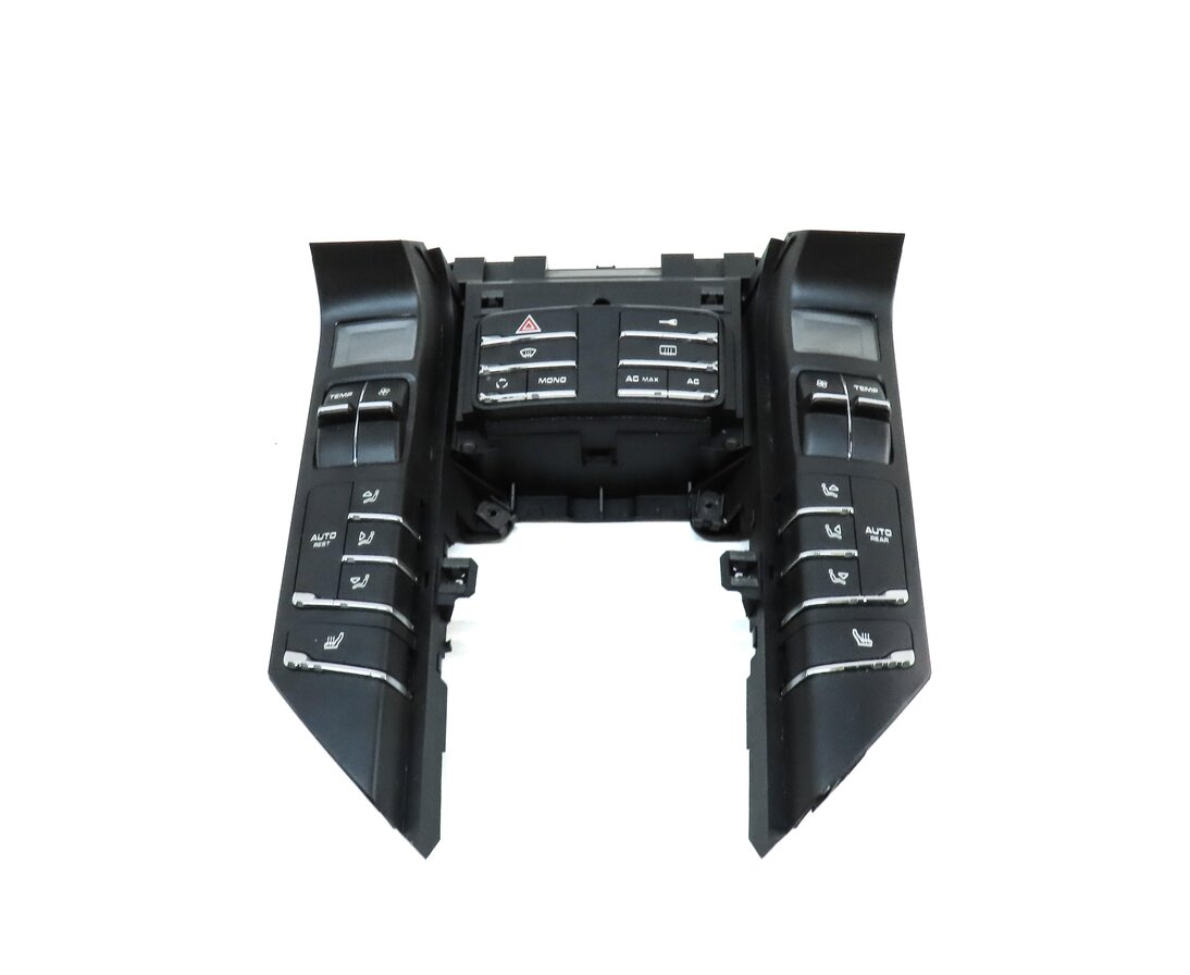 Thumbnail 3: 11-18 PORSCHE CAYENNE 958 FRONT A/C HEATER CLIMATE CONTROL 4 ZONE w/ HEATED SEAT