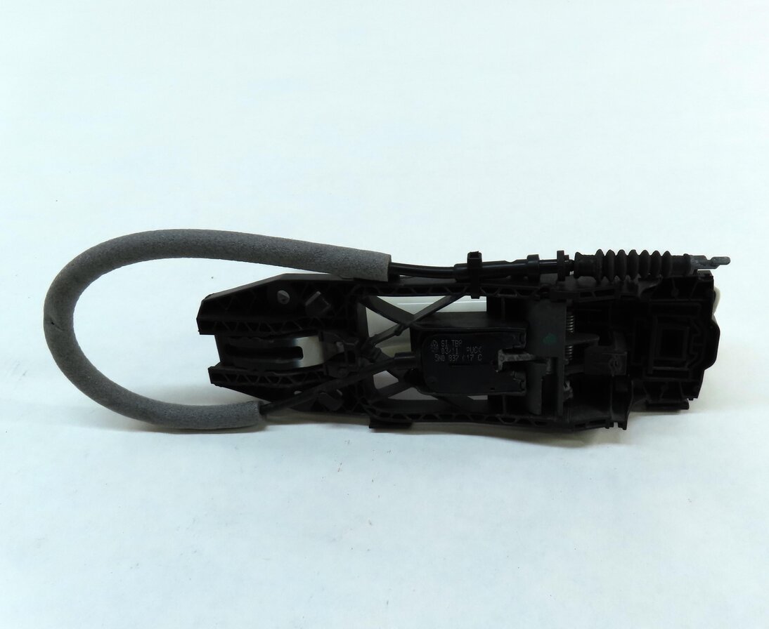 Thumbnail 4: 2011-2018 PORSCHE CAYENNE (958) RIGHT REAR EXTERIOR DOOR HANDLE (SAND WHITE)
