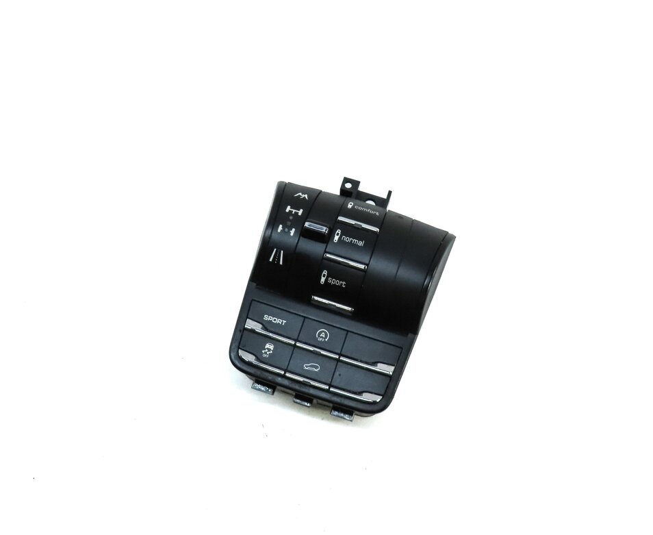 Thumbnail 1: 2011 PORSCHE CAYENNE (958) TRANSFER CASE SELECTOR SWITCH BUTTON PANEL 7P5927521S