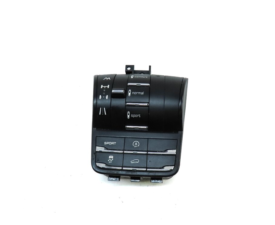 Thumbnail 3: 2011 PORSCHE CAYENNE (958) TRANSFER CASE SELECTOR SWITCH BUTTON PANEL 7P5927521S
