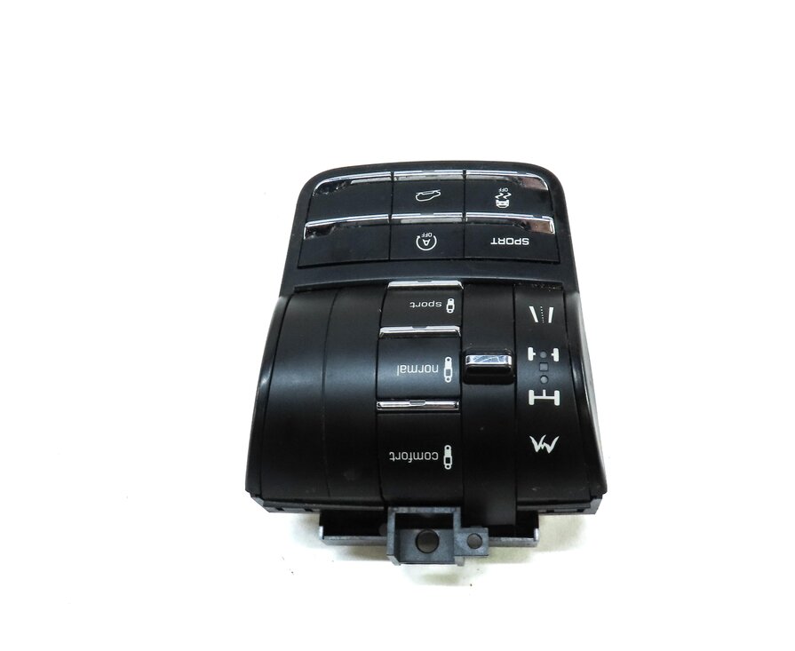 Thumbnail 4: 2011 PORSCHE CAYENNE (958) TRANSFER CASE SELECTOR SWITCH BUTTON PANEL 7P5927521S