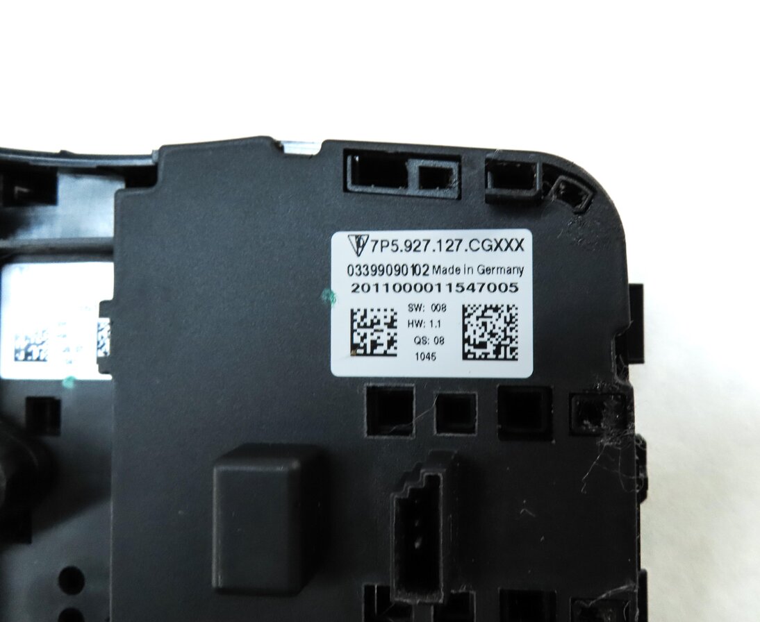 Thumbnail 6: 2011 PORSCHE CAYENNE (958) TRANSFER CASE SELECTOR SWITCH BUTTON PANEL 7P5927521S