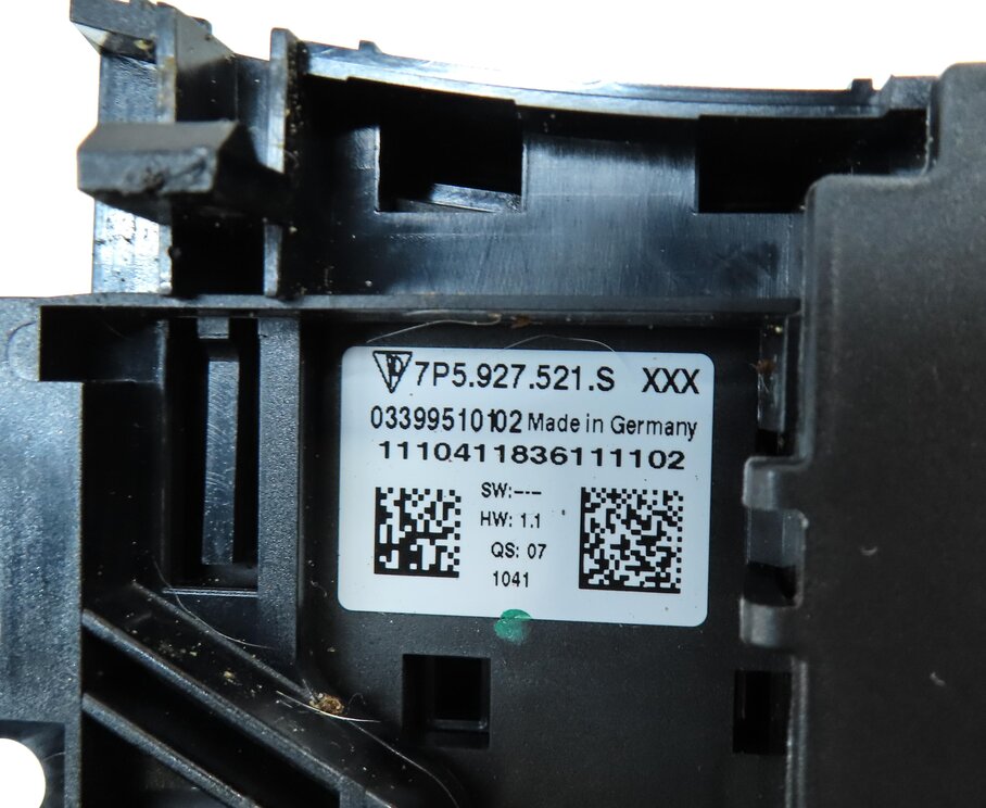 Thumbnail 7: 2011 PORSCHE CAYENNE (958) TRANSFER CASE SELECTOR SWITCH BUTTON PANEL 7P5927521S