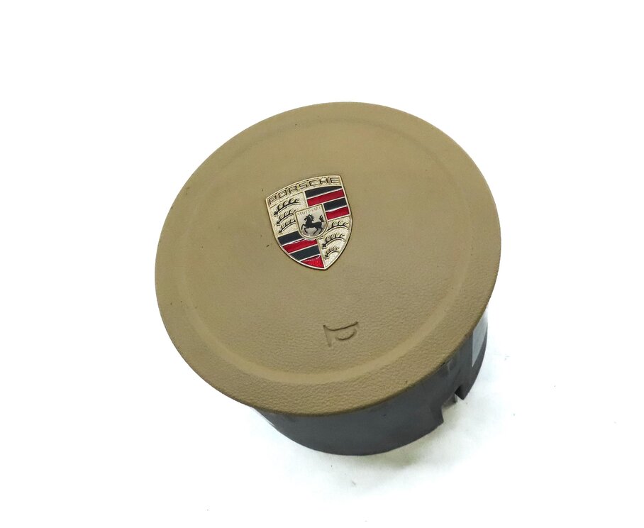 Thumbnail 3: 2011-2014 PORSCHE CAYENNE (958) STEERING WHEEL AIRBAG AIR BAG (BEIGE)