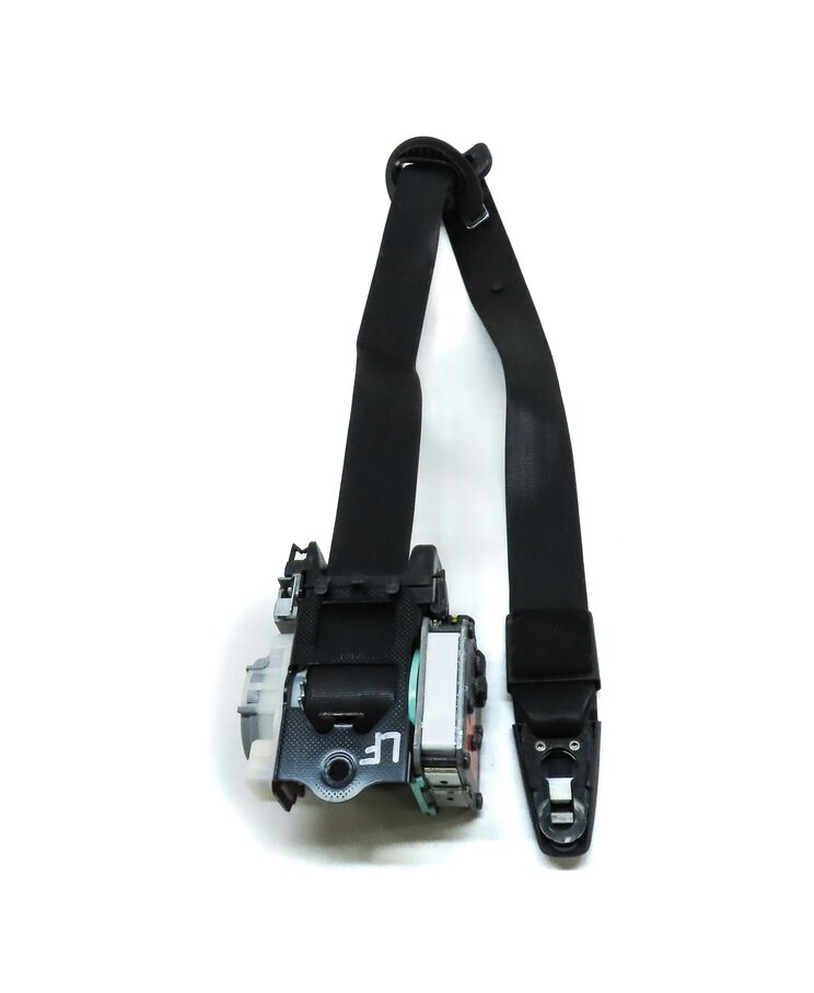 Thumbnail 3: 2011-2018 PORSCHE CAYENNE (958) LEFT FRONT DRIVER SEATBELT RETRACTOR (BLACK)