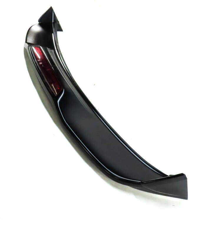 Thumbnail 3: 2011-2014 PORSCHE CAYENNE (958) REAR SPOILER WING w/ 3rd BRAKE LIGHT (BLACK)