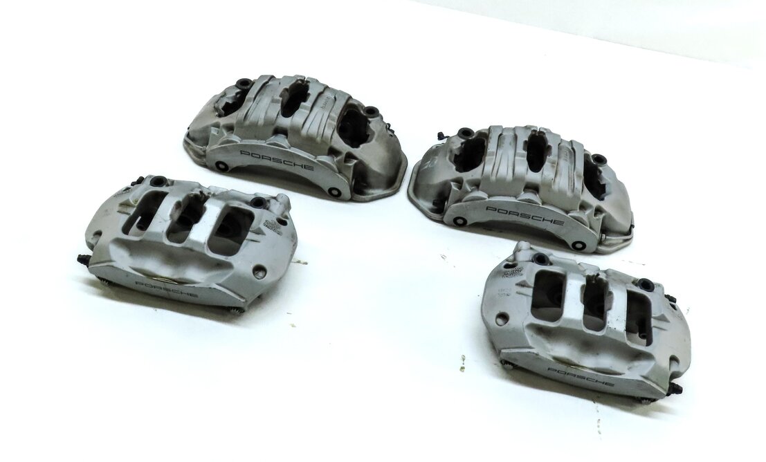 2011-2018 PORSCHE CAYENNE (958) FRONT & REAR DISC BRAKE CALIPER SET-4 (BREMBO)