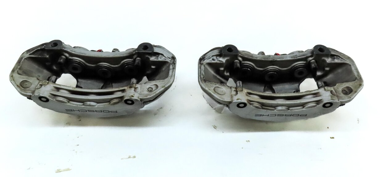 Thumbnail 6: 2011-2018 PORSCHE CAYENNE (958) FRONT & REAR DISC BRAKE CALIPER SET-4 (BREMBO)