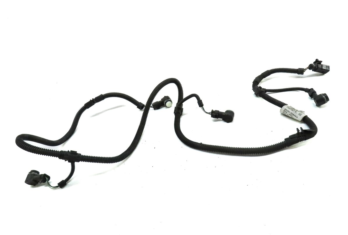 Thumbnail 2: 2011 PORSCHE CAYENNE 958 REAR PARK ASSIST PDC SENSOR SET4 (SAND WHITE) & HARNESS