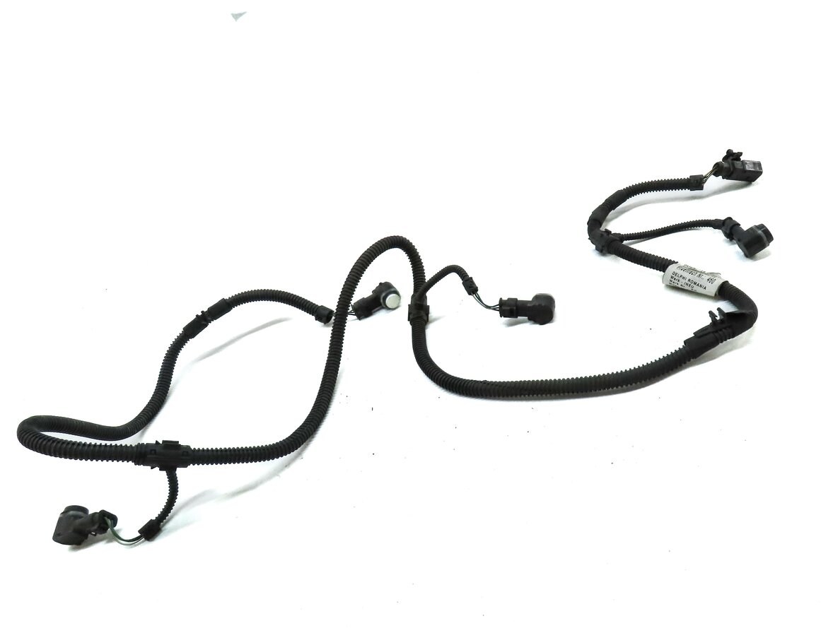 Thumbnail 3: 2011 PORSCHE CAYENNE 958 REAR PARK ASSIST PDC SENSOR SET4 (SAND WHITE) & HARNESS
