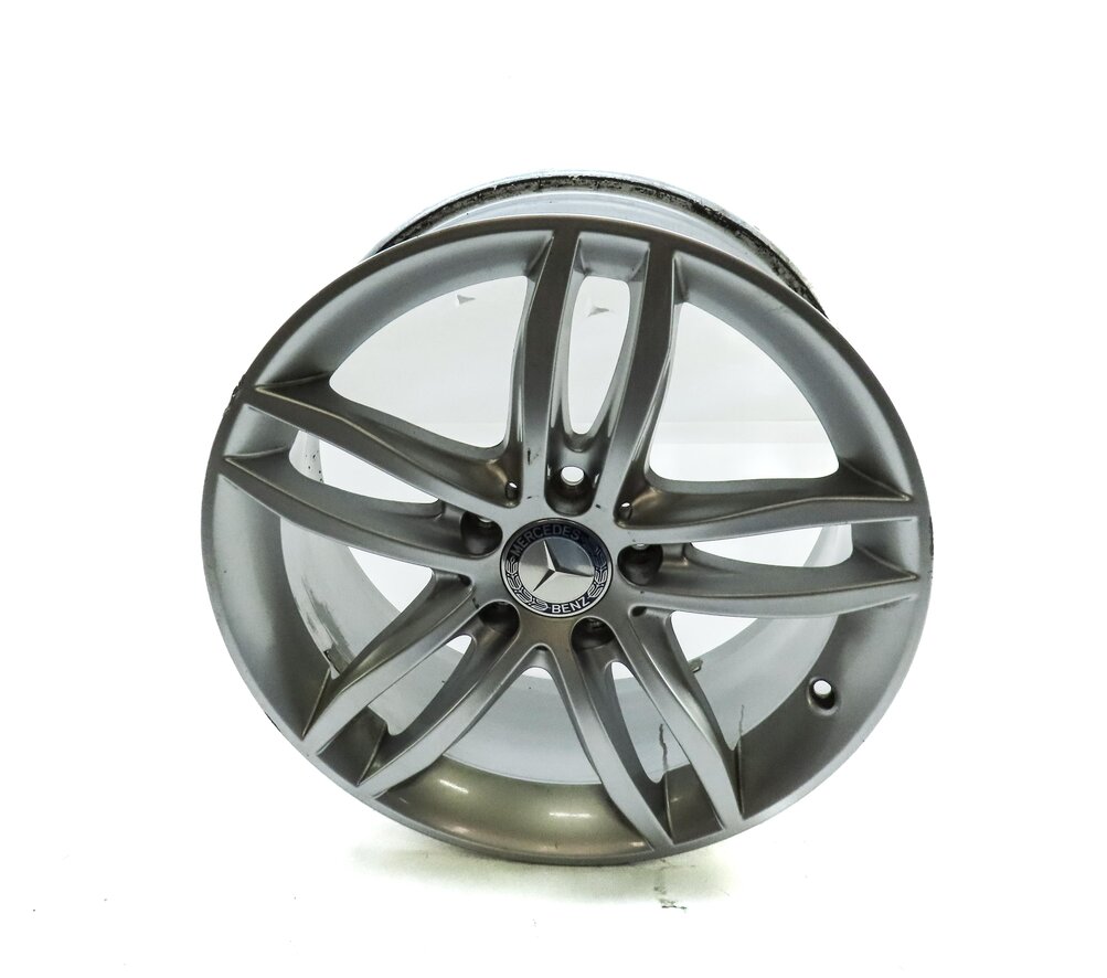 Thumbnail 2: 12-14 MERCEDES BENZ C250 C300 C350 (W204) 17x7.5 - 10-SPOKE ALUMINUM WHEEL RIM
